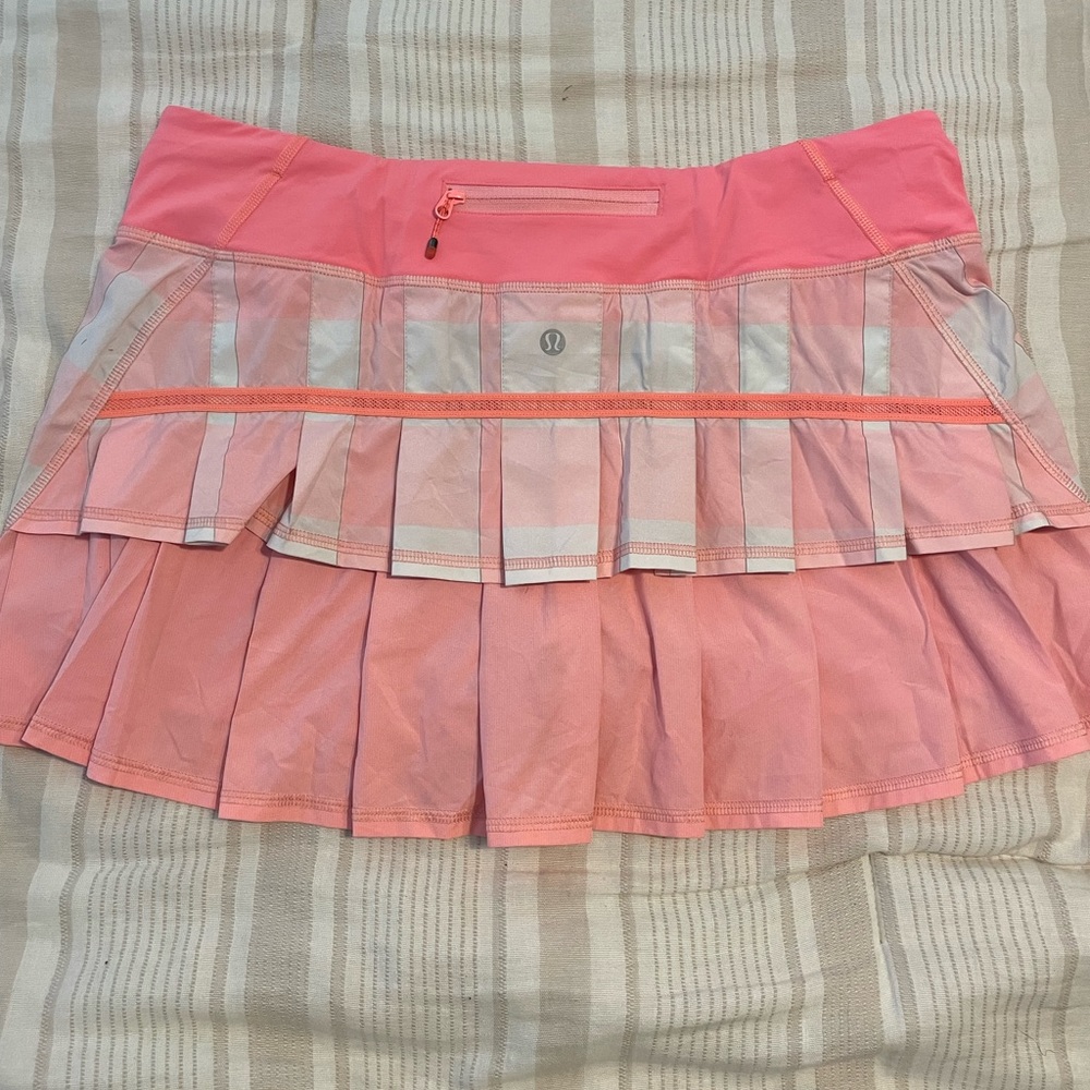 Lululemon Pink Tennis Skirt Size 10
